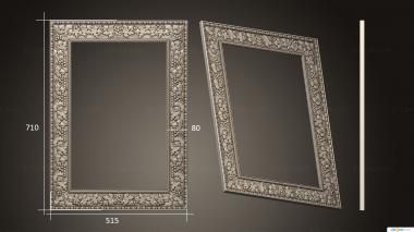 Mirrors and frames (Frame size edits, RM_1053) 3D models for cnc